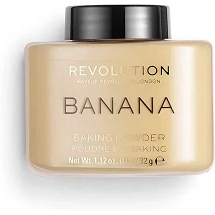 Makeup Revolution Luxury Poudre fixante libre, Banane, 32 g Makeup Revolution Luxury Poudre fixante libre, Banane, 32 g